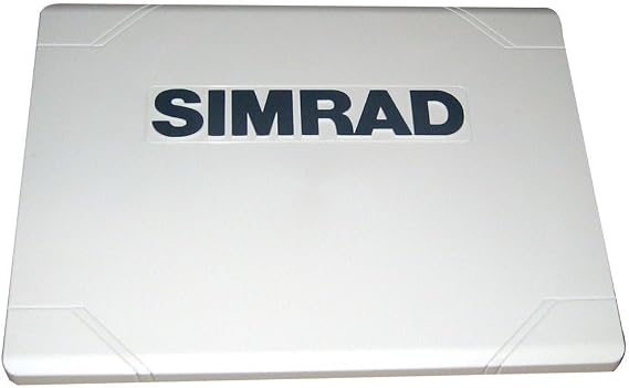 Simrad 000-13168-001 GO5 Chartplotter Sun Cover, White with Gray Lettering