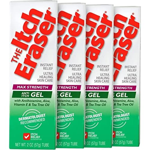 THEITCHERASER The Itch Eraser Gel - 2 Fl Oz - Pack of 4