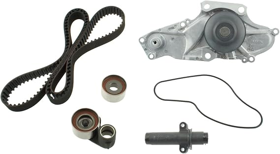 AISIN GENUINE TKH-001 Engine Timing Belt Kit with Water Pump - Compatible with Select Acura CL, MDX, TL Honda Odyssey, Pilot