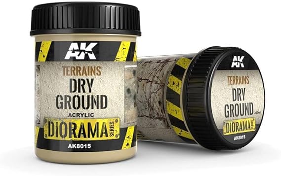 AKI Diorama Effects - Dry Ground Terrain 250ml