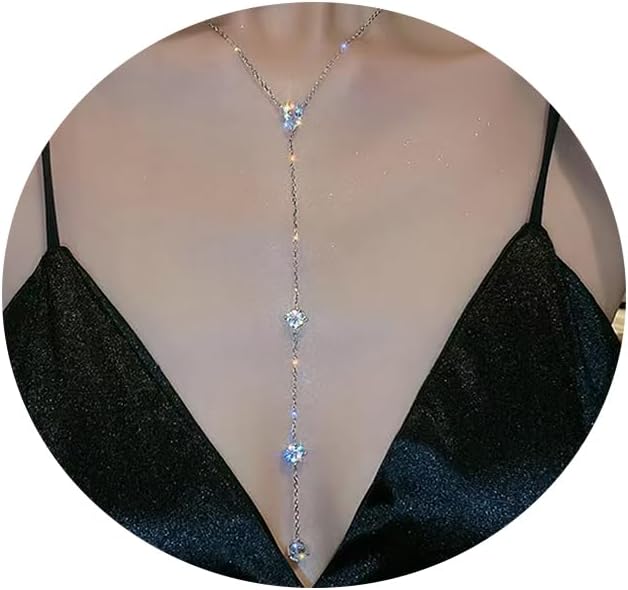 Body Chain Gold Chain Necklace Body Jewelry Chain Beaded Body Accessory for Women
