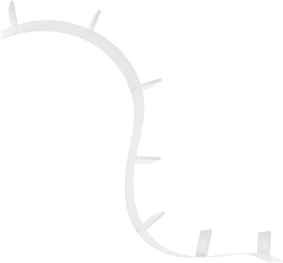 Kartell 8003/03 Book Worm MT.3.2 White 320 x 20 x 19 cm