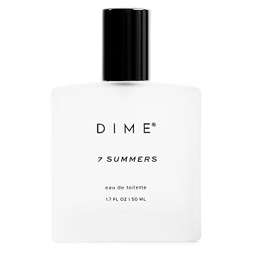 DIME Beauty 7 Summers Perfume for Women - Sweet Floral Eau de Toilette with Bergamot, Vanilla Orchid and Coconut, Clean, Vegan, Cruelty-Free Fragrance, 1.7 oz / 50 ml