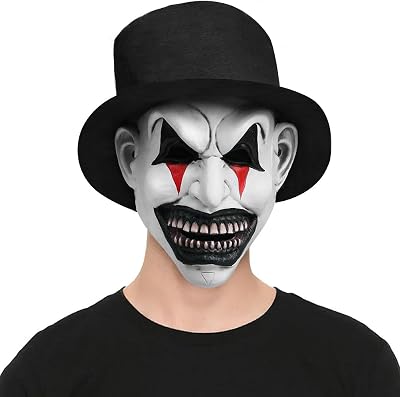 Halloween Scary Jester Masks Terrifier Clown Masks Party Cosplay for Adults
