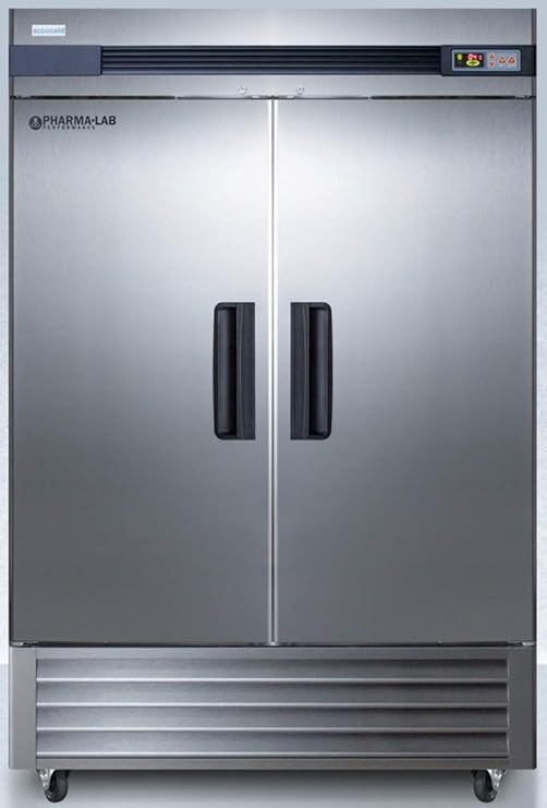 ACCUCOLD 49 cu.ft. Medical Refrigerator, 55 Wide, Vaccine Refrigerator, Stainless Steel- ARS49ML