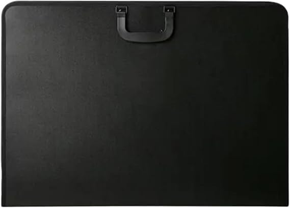 Art Portfolio Bag A2 A3 Portfolio Expanding Painting Folder Bag File Organizer for Documents Carry Office Zipper Bag Stationery School Supplies for Artwork, Poster(A2 45X62CM)