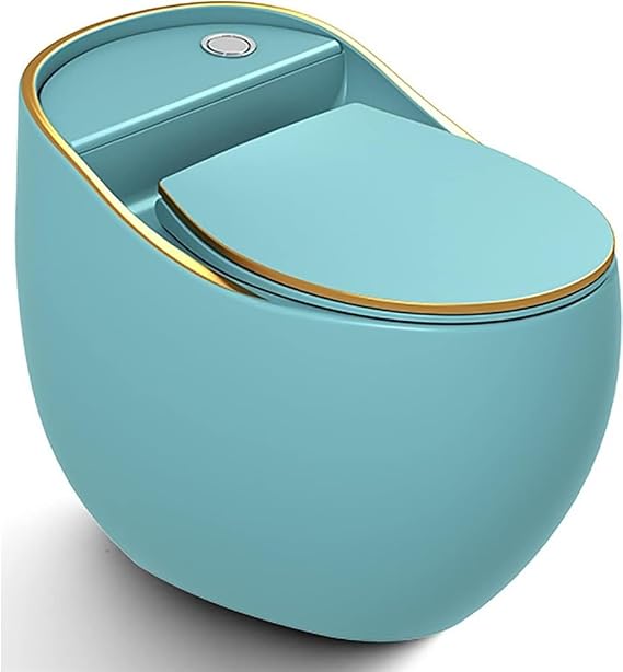 Smart One-Piece Toilet With Super, Modern Mute Ceramics Bidet Toilet for Home Hotel Bathroom (Color : A, Size : 665x465x555mm)