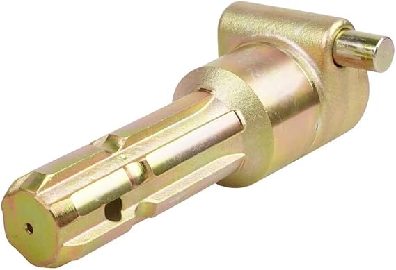 Tractor PTO Female Extender 1-3/8 & 6 Tooth for Tractors Up to 70 ForHP, PTO Shaft Extension Adapter Suitable for Hitch Systems