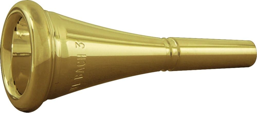 Bach 3363GP French Horn Mouthpiece - Gold - #3