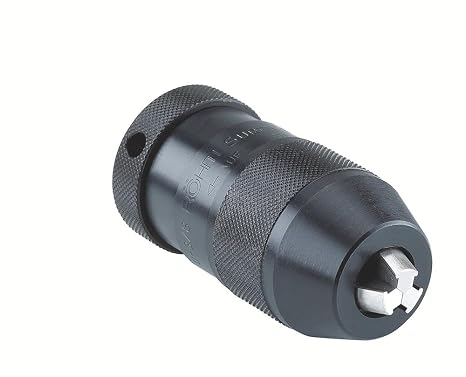 Rohm Keyless Drill Chuck J1 Mount, 0-6.5mm Capacity, Rohm 871024 Type 136 Supra 6, 6mm
