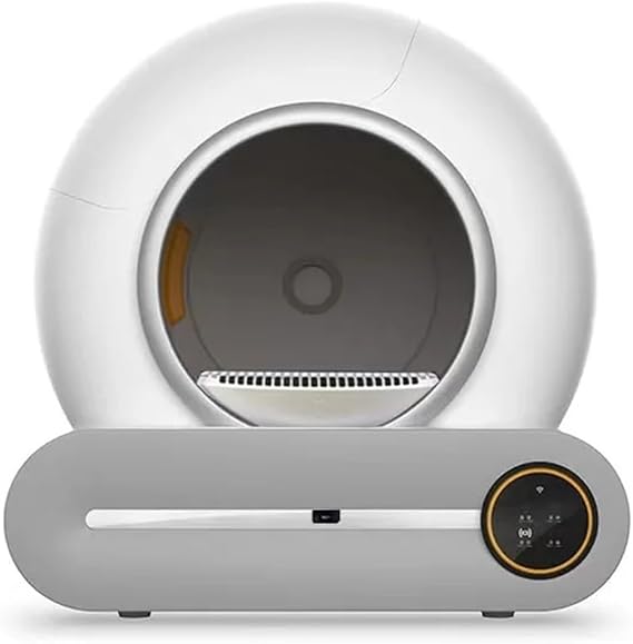 Automatic Litter Box, Automatic Smart Cat Litter Box Self Cleaning Fully Enclosed Large Cat Toilet Litter Tray