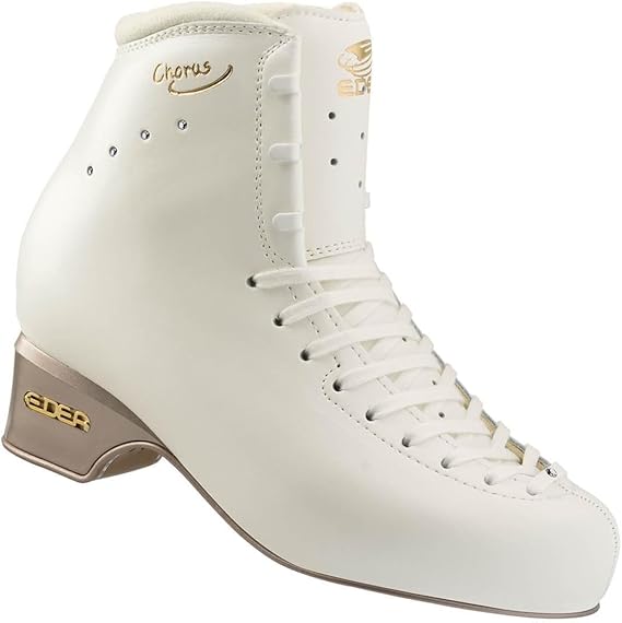 Edea - Edea Chorus Ice Skating Boots - Ivory - Without Skates 