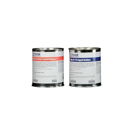 75-70 Liquid Polyurethane Rubber (4lb Kit)