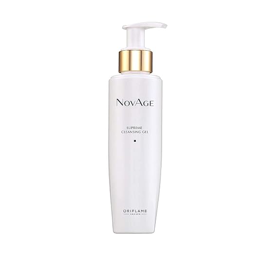 Oriflame Novage supreme cleansing gel 150 ml for skin toning,brightning & anti ageing.