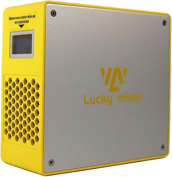 New LuckyMiner LG07 Pro 120MH/s LTC Doge Miner, 30W Low Power, Silent Operation, Scrypt Algorithm, Crypto Mining Machine for Home by OEMGMINER
