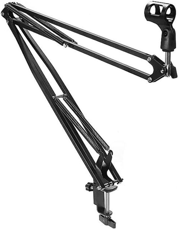 Lastvoice NB40 Stüdyo Masa Mikrofon Standı (50x50 Büyük Boy) Siyah