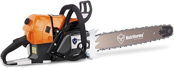 Holzfforma 92CC G660 Gasoline Chain Saw Chainsaw with 36 Inch 114DL 3/8" .063" Guide Bar and Saw Chain Tank Protective Guard
