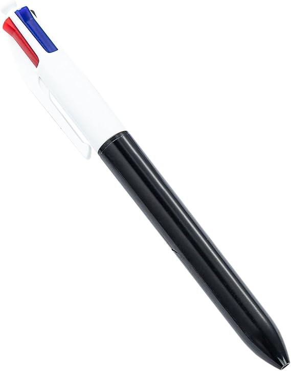 4-in-1 Retractable Ballpoint Pens 4 Colors Shuttle Pens Multicoloured Pens Office School Supplies for Smooth Writing 4-in-1 Retractable Ballpoint Pen 1.0mm Multicoloured Pens Office School Supplies
