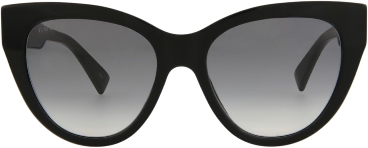 Gucci Cat Eye Sunglasses Black Gold Grey Luxury Eyewear Made In Italy Acetate Frame Designer Fashion for Everyday Luxury