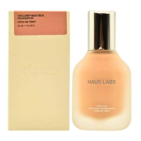 HAUS LABS BY LADY GAGA Triclone Skin Tech Medium Coverage Foundation with Fermented Arnica 220 Light Medium Warm