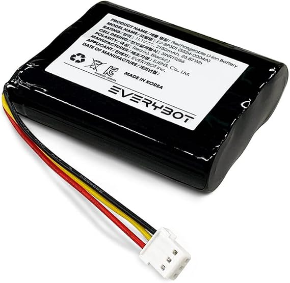 EVERYBOT Replacement Accessory of Three-Spin and Edge, Battery