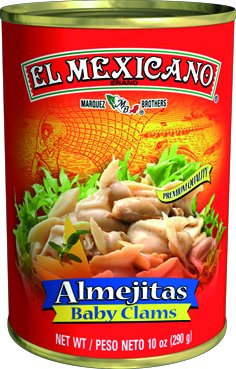 El Mexicano, Baby Clams Premium Quality, 10 oz
