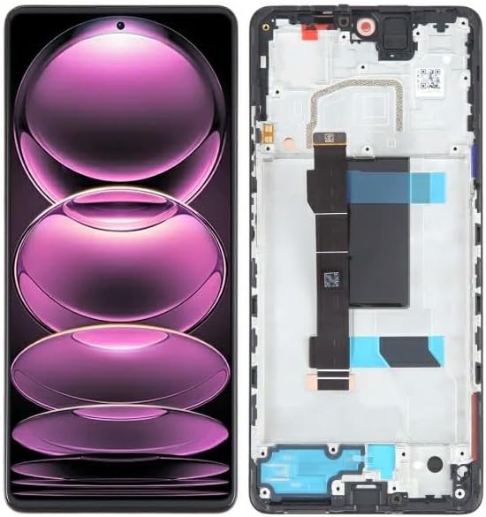 Xiaomi Redmi ile Uyumlu Note 12 Pro 5G Lcd Ekran Dokunmatik Full Çıtalı TFT