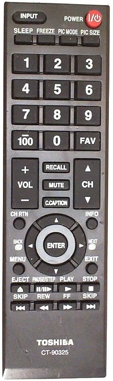 Toshiba CT-90325 REMOTE CONTROL for 19C100U