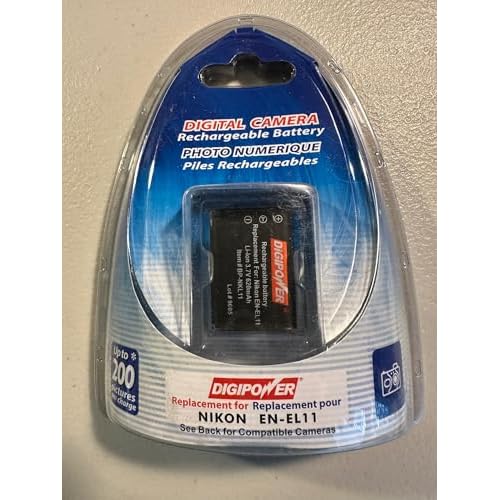 Digipower BP-NKL11 Replacement Li-Ion Battery for Nikon EN-EL11