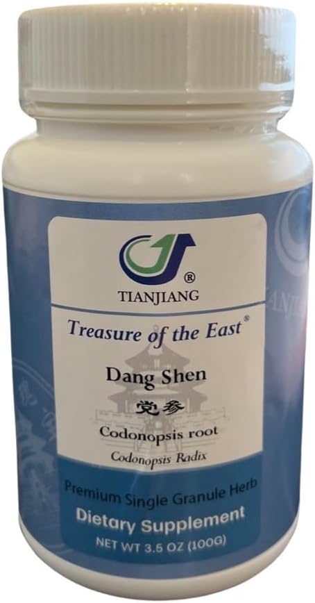 Treasure of the East, Codonopsis Root - Dang Shen (5:1 Herbal Extract Granules, 100g)