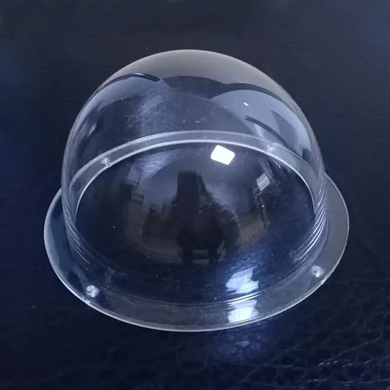 LOTOWELZON 4In/100mm Clear Acrylic CCTV Security Camera Dome Housing Cover