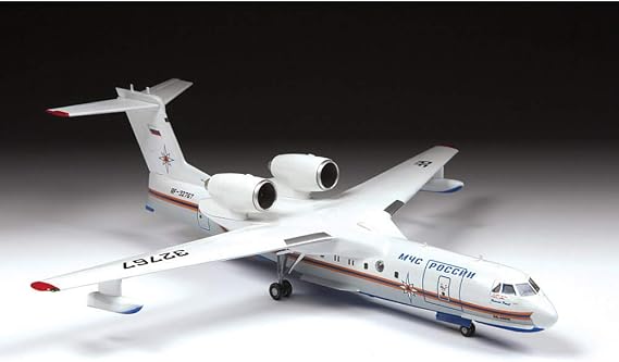 Zvezda Model Kit 7034 Russian Multi-Role Amphibious Aircraft Beriev Be-200ES