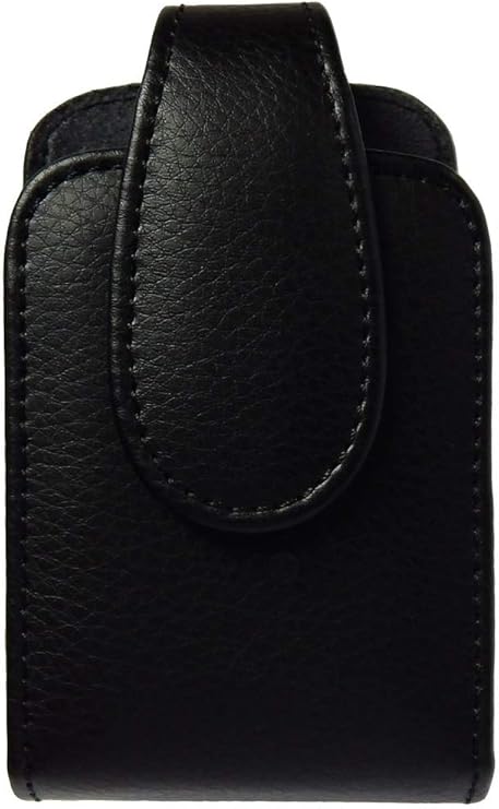 SNK (V1-Black) Classic Premium Pouch Case with Belt Clip for Medtronic: Minimed 640g Insulin Pump (Medtronic) Retail Packaging