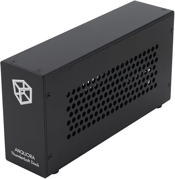 Thunderbolt 3 to PCIe Card Dock with one PCIe 3.0 x16 Slot Input, External Enclosure for PCI-E Card for Laptop/Desktop, Aluminum Alloy Housing, Compatible with NVIDIA P600/P620/T1000 (TD1s)