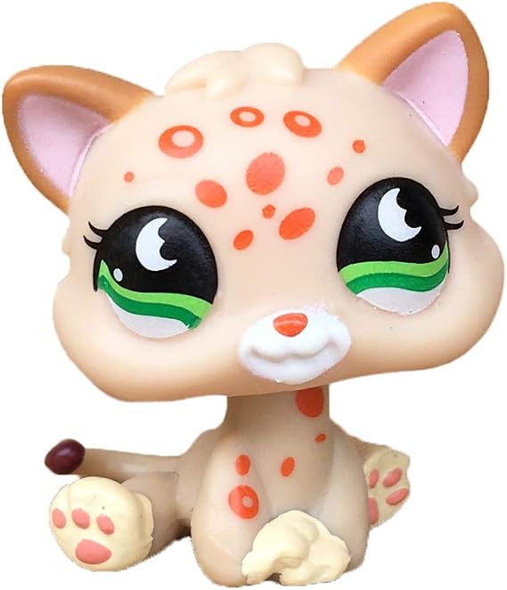 Custom-Made Baby Kitty Pet Shop Toy Short Hair Cat Mini Bobble Head Animal Figure 1 Inch Kitten