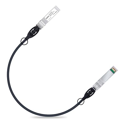 ipolex 10G SFP Cable, Direct Attach CopperDAC Passive Twinax Cable, for Cisco SFP-H10GB-CU0.5M, Ubiquiti UniFi UC-DAC-SFP, Meraki, TP-Link TL-SM5220-0.5M,Mikrotik and More, 0.25m~7m