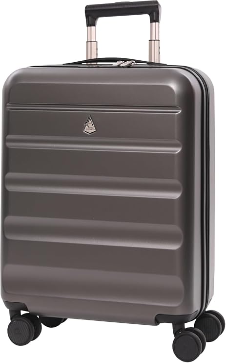Aerolite 55x40x20 Expandable Ryanair Priority 4 Wheel Cabin Suitcase