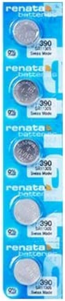 #390 Renata Watch Batteries 5Pcs
