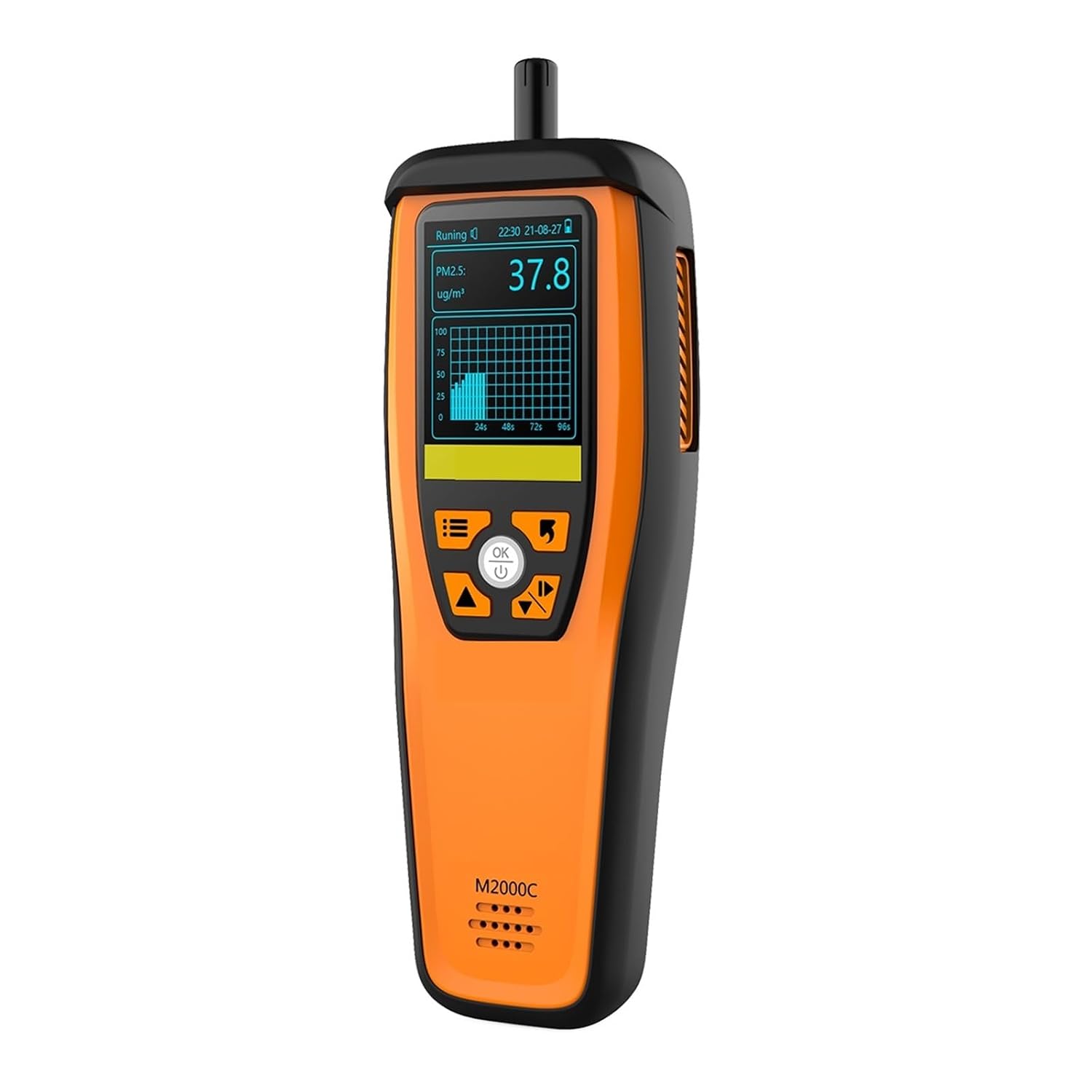 M2000C 2nd Air Quality Monitor Professional CO2 PM2.5 PM10 Temperature and Humidity Tester Indoor Outdoor - Air Quality Analyzer