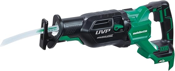 Metabo HPT 36V Cordless Reciprocating Saw, Orbital Action, CR36DAQ4