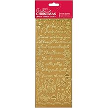 Papermania Stickers, us:one size, Gold