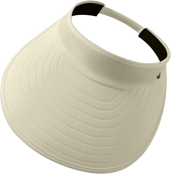 WANDER Sun Visor Hat Wide Brim Packable Large Beach Cap for Women