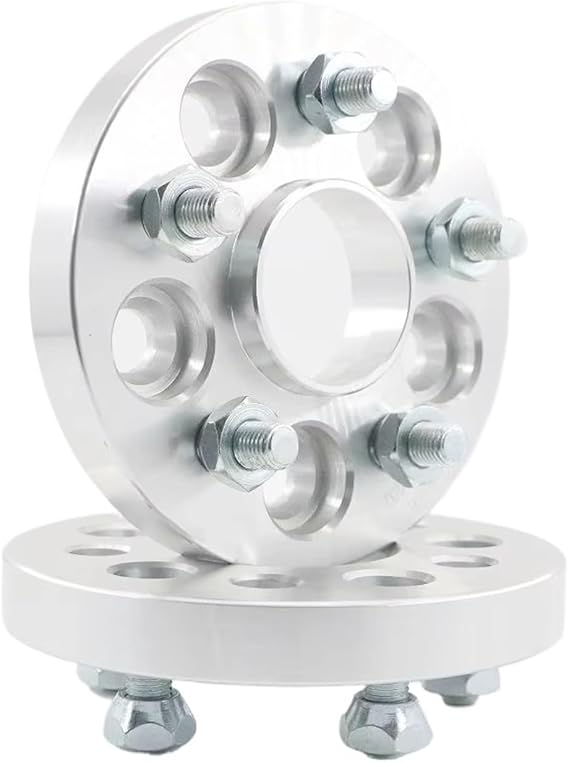 2pcs Wheel Spacers Adapters PCD 5x112 To 5x100 CB 57.1 To 57.1 20mm Studs 12x1.5 Car Rims Accessories Car Wheel Spacers