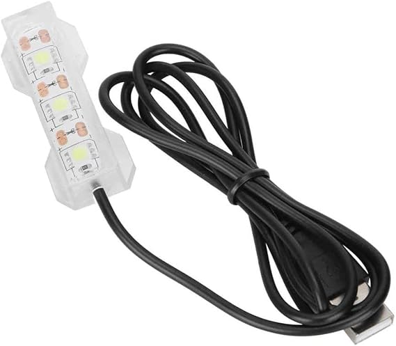 Blue Light Small Aquarium Led Light, Multicolor Led Fish Tank Light for Freshwater Plants Aquarium Accessories, Fish and Aquatic Pets Supplies