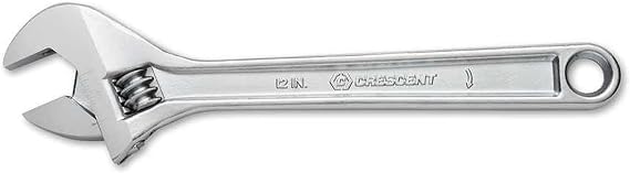 Crescent 12" Adjustable Wrench - Carded - AC212VS, Chrome
