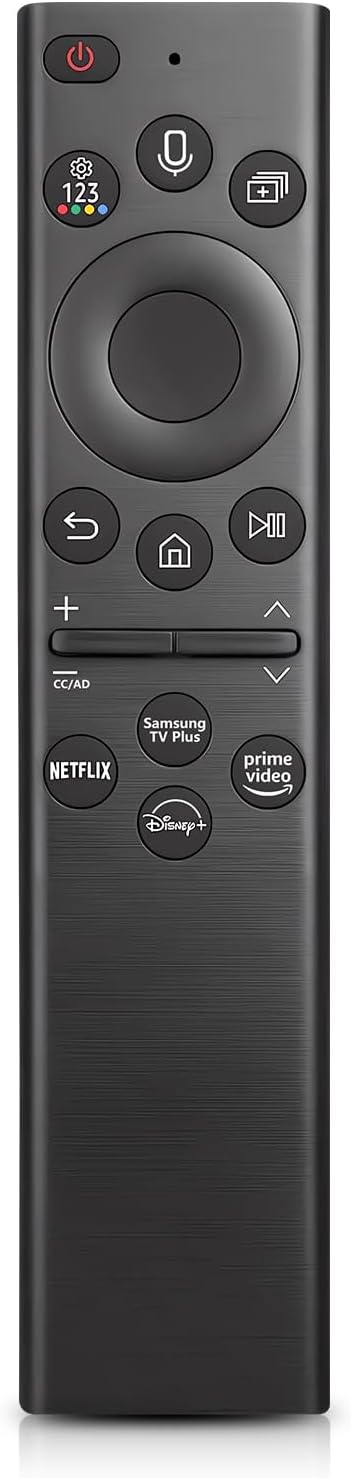 Replacement Samsung TV Remote with Voice Function, Universal TV Remote Compatible for 2018-2025 All Samsung UHD Neo QLED OLED 4K 8K Smart TVs