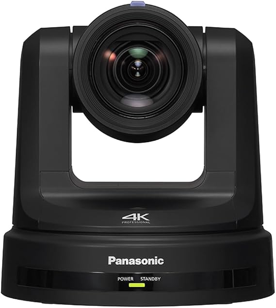 Panasonic AW-UE20 4K/30P 3G-SDI/HDMI/IP/USB 12x PTZ Camera, Black