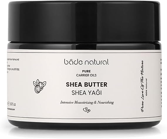 Bade Natural Soğuk Sıkım Shea Yağı %100 Doğal & Saf 1 Paket (1 X 50 Ml)