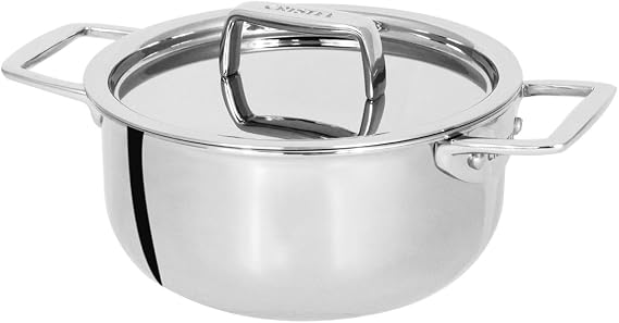 Cristel Castel'Pro Mini Stewing Pot Stainless Steel 12 cm
