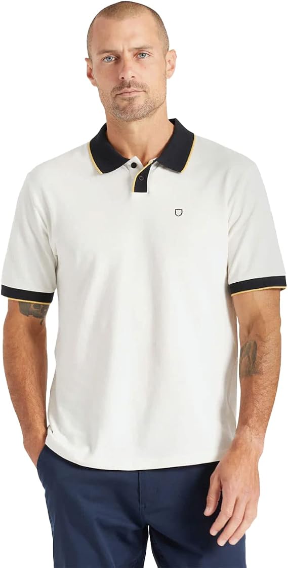 Brixton Mens Proper S/S Polo Knit.